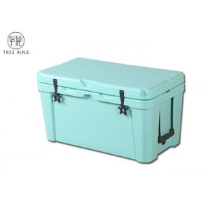 65L Outdoor Roto Molded Cooler Box ,  Commercial Insulation Large Ice Cooler Chest