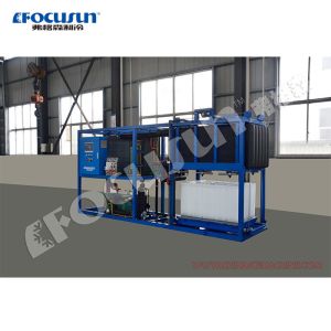 China 1T/24hours Industrial Ice Maker Direct Refrigerated Block Ice Machine Easy to Operate wholesale