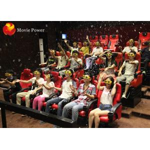 Latest Scientific Dynamic Journey 4D Movie Theater Thrill Rides Electric System