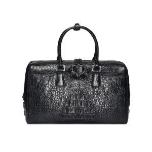 New crocodile-skin business travel carry-on handbag male high-end big volume business travel luggage briefcases