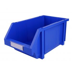 China PP Wall Mounted Storage Bin Parts Rack Shelf Bins for Screw Nut Plastic Stackable Hanging Bin supplier