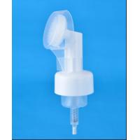 China Plastic 43-410 Facial Cleanser Foam Pump With Brush 0.8CC 1.5CC on sale