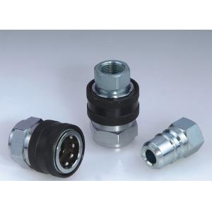 TEMA KEW Type High Flow Hydraulic Quick Couplers , Non - Valve High Flow Quick Coupler