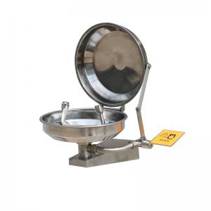 Wall-mounted  type stainless steel cover eye washer, eye wash station, auto open eye wash station