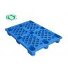 China Nine Feet Rackable Plastic Pallets Lightweight Single Face Flat Logistic Transfer wholesale