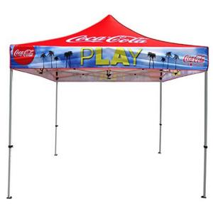 Easy Open Folding Canopy Tent Flame Retardant , UV Resistant Pop Up Sun Shade Tent
