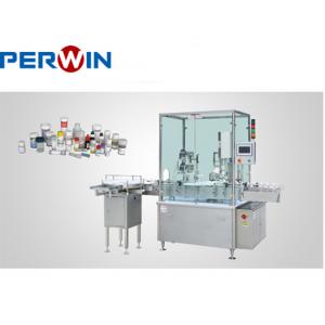 China Cleaning Fluid / Diluent Liquid Filling Line PERWIN Medium Bottle supplier