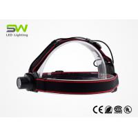 China Outdoor Bright  High Lumen LED Headlamp Flashlight 3* AAA Batteries on sale