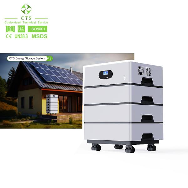 LS51100-FP5 Stackble Battery Module And Inverter All In One System For Home Compact Design