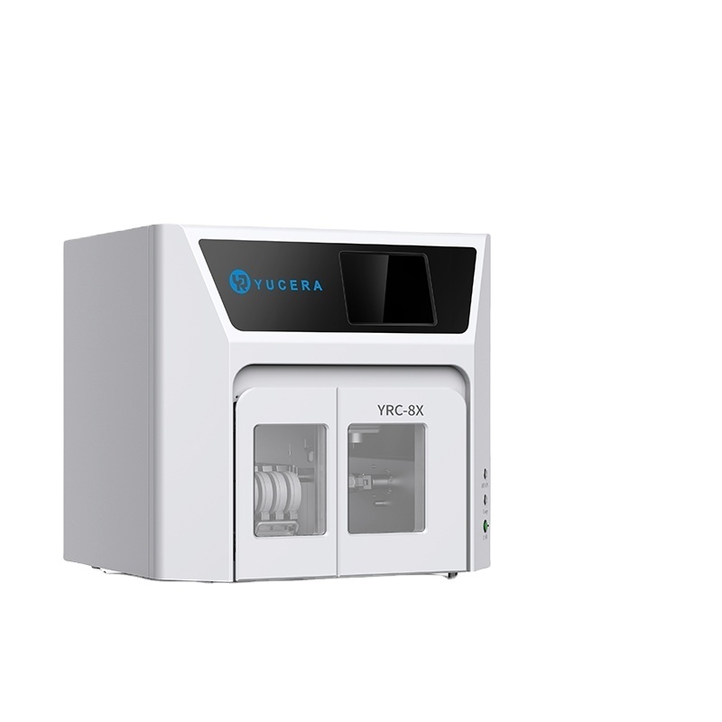 China YRC-8X Fraiseuse dentaire 5 axes 8 silos pour changement de disque automatique Cad Cam supplier