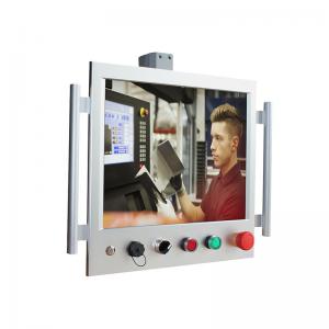 Ip65 17 Inch  Industrial Touch Panel PC 3855U Programmable Device Controller