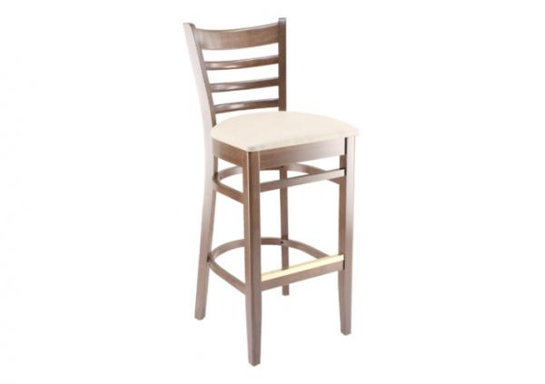 OEM Hotel And Restaurant Furniture / High Back Bar Stools With 3 Years Warranty