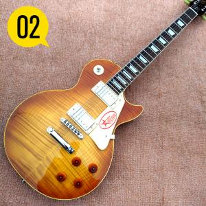 NEW 1959 R9 les Tiger Flame paul electric guitar Standard LP 59 electric guitar