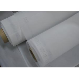 China White 87 Inch High Tension 150T Polyester Screen Printing Mesh For Printed Circuit Boards Printing supplier
