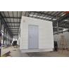 Casas modulares australianas blancas de acero ligeras/casas modulares prefabrica