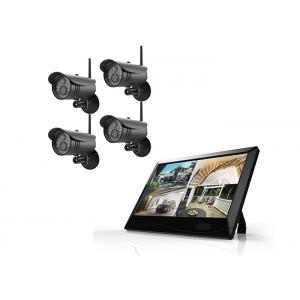 10.1” TFT LCD Remote Wireless Surveillance System , HD Home Video Surveillance