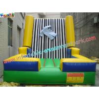 China Velcro Walls,Sticky Games For Childrens Inflatable Sports Games 4L x 3.5W x 2.5H Meter on sale