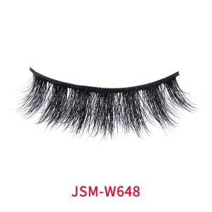 Synthetic 18mm 3D Faux Mink Lashes With Black Cotton Band