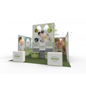 China Custom tradeshow booth aluminum portable advertising frameless trade show booth supplier