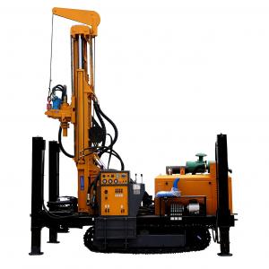 China China hot sale diesel engine driven Small Folded Hydraulic Water Well Drilling Rig supplier