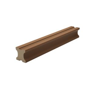 China 2.9M 40 Decking exterior plástico contínuo do assoalho da viga composta WPC do Decking X.25 supplier