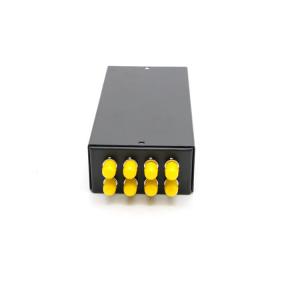 China FTTH 8 Port Fiber Optic Terminal Box ST Port Adapter Insertion - Type Coupling supplier