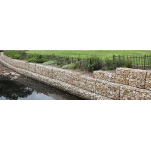  Gabion Wire Mesh 6x2M Galfan Gabion Baskets