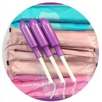 China Wholesale Of Ordinary Quantity Tampons In Bulk Organic Tampons With Applicator Tampon Logo on sale