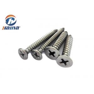 DIN7981 Stainless Steel 304 316 CSK Head Self Tapping screw For Metal sheets