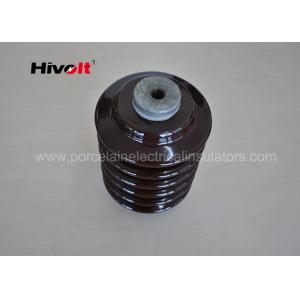 Metric Pitch Porcelain Post Insulators , High Voltage Post Insulators
