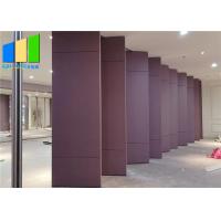 China Fve Star Hotel Top Hanging Operable Temporary Movable Partition Walls on sale