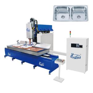 China Hwashi 自動 304 ステンレス スチール シンク ローリング シーム 溶接 機械 CNC シンク 溶接 機械/地下 キッチン シンク wholesale