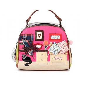 New Korean version of casual retro Mobile Messenger bag shell cartoon female zipper