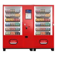 China Customized 19 Inch Touch Screen Food and Drink Vending Machines on sale