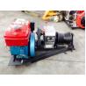 Portable Cable Winch Puller Cylindrical Shape With Water Cooled Diesel Engine