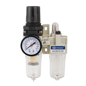 Two Points Combination Air Source Treatment Unit SMC Type Air Pressure Regulator