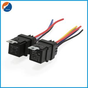 12v DC 40A 4Pin Automobile Relay Wire Waterproof Integrated Car Auto Socket