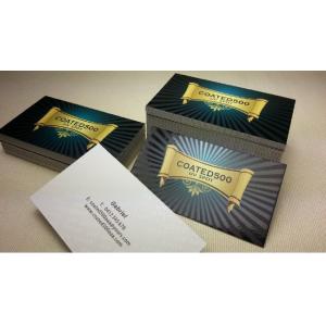China 500gsm Graceful Spot Uv Printing Business Cards 90*50mm With 0.6mm Thickness supplier
