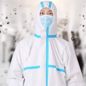 One  Piece Disposable Surgical Gown Large Anti  Virus Full Body Protection