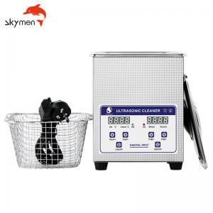 China 220v 2L Dental Equipment Ultrasonic Cleaner 80W With Basket supplier