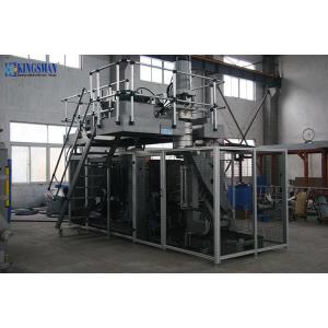 12 Ton Plastic Drum Blow Molding Machine , HDPE Blow Moulding Machine