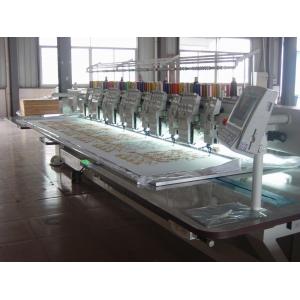 Flat / Cording / Taping Multi Head Mixed Embroidery Machine With Automatic Thread Trimmer