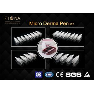 Electric Micro Derma Pen Stamp Rechargeable Titanium Needles For Wrinkle Reduction