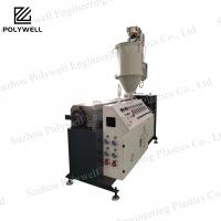 China PA66 GF25 Extrusion Plastic Thermal Break Profile Single Screw Extruding Machine on sale