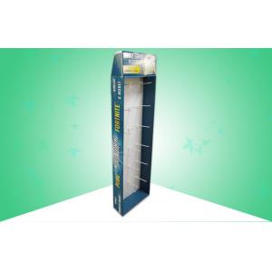 China Hook Cardboard Sidekick Power Wing Display For Selling Mobile Game Products supplier
