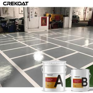 Odorless Industrial Epoxy Floor Coating Self Leveling Concrete Floor Paint For Forklift Traffic