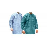 China Lightweight Soft Disposable Hospital Scrubs With Long Or Short Sleeves on sale