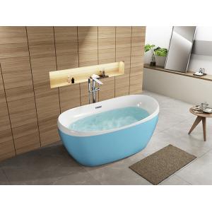ISO9001 Free Standing Acrylic Bath Rectangle SP1837 1500×760×650mm