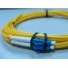 LC Singlemode Fiber Optical Patch Cord Telecom class , Polishing A