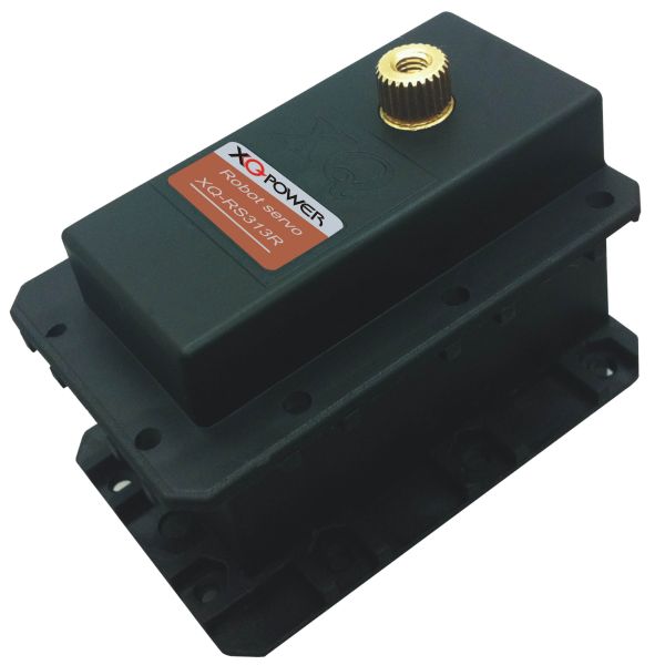 360° continuous rotation robot servo XQ-RS313R,both output shaft
